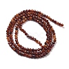Natural Garnet Beads Strands LS-G-H079-A01-01A-3