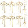 8Pcs Brass Micro Pave CLear Cubic Zirconia Pendant
s FIND-BC0013-56-1
