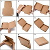 Kraft Paper Folding Box CON-F007-A10-3