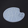 DIY Painting Palette Silicone Molds DIY-K058-05-5