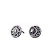 Alloy & 201 Stainless Steel Stud Earrings WGE2607-01-4