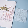 DIY Pendant Earring Silicone Molds X-DIY-L021-68-1