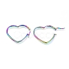 201 Stainless Steel Hoop Earrings EJEW-A052-12D-M-2