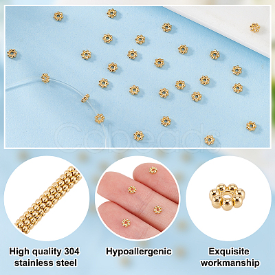 304 Stainless Steel Spacer Beads STAS-HY0001-48G-1
