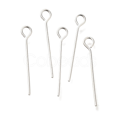 Brass Eye Pins KK-H502-02C-S-1