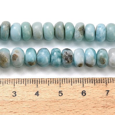 Natural Larimar Beads Strands GG-CBA007A-A01-03-1