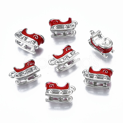 Alloy Enamel Pendants ENAM-Q443-011-RS-1