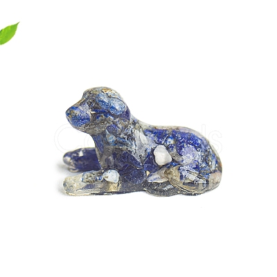 Resin Dog Display Decoration PW-WGF94F5-10-1