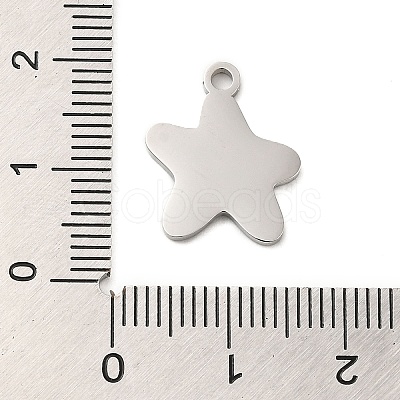 304 Stainless Steel Enamel Pendants STAS-Q301-03P-1