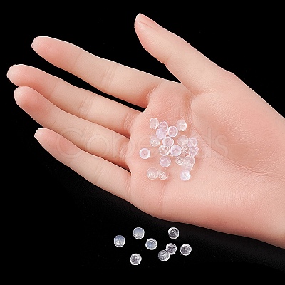 30Pcs 3 Style Silicone & Rubber Ear Nuts SIL-YW0001-17-1