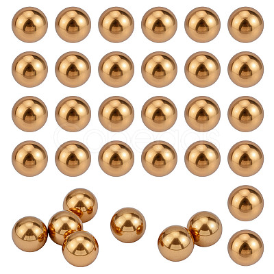 Brass Beads KK-NB0004-09B-1