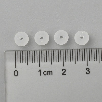 Transparent Acrylic Ball Beads X-FACR-R021-6mm-16-1