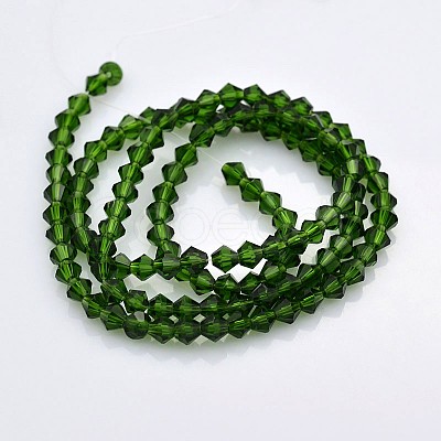 Faceted Bicone Glass Beads Strands LS-X-EGLA-P017-4mm-11-1