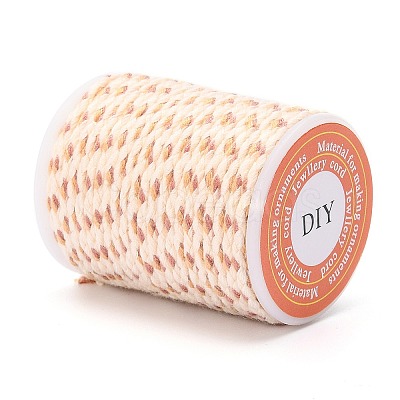 4-Ply Polycotton Cord with Metallic Thread X1-OCOR-Z003-D26-1