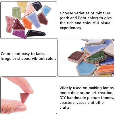 Porcelain Cabochons PORC-PH0001-02-1