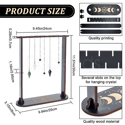 CREATCABIN 1 Set Small Crystal Display Shelf ODIS-CN0001-02B-1