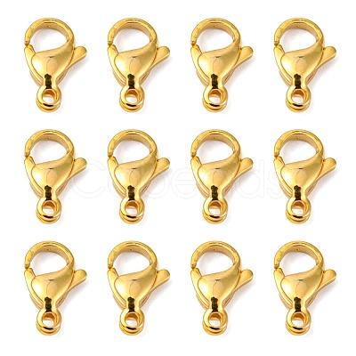 304 Stainless Steel Lobster Claw Clasps STAS-R050-13x8mm-02-1