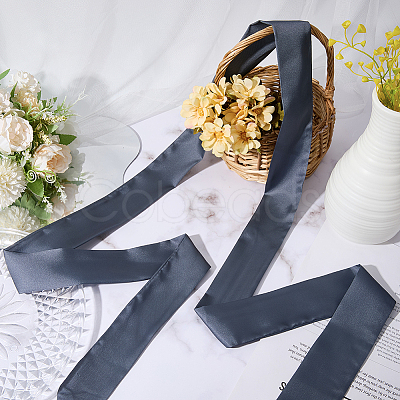 Long Polyester Silk Scarf for Women Girls AJEW-WH20022-48A-1
