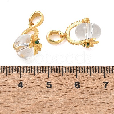 Natural Quartz Crystal Pendants GG-D002-10G-1