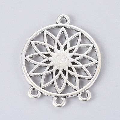 Alloy Chandelier Component Links Cabochon Settings PALLOY-E564-45AS-1