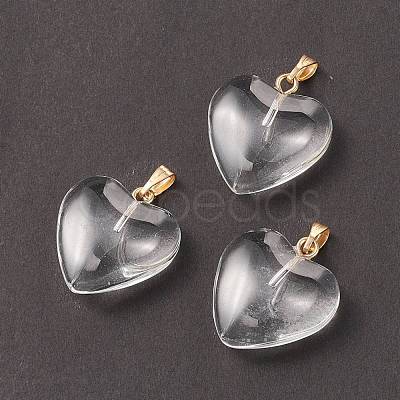 Spray Painted Glass Pendants GLAA-N035-016-A03-1