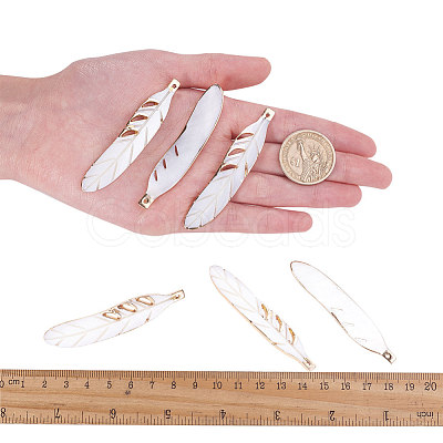 Electroplate Freshwater Shell Big Pendants SHEL-T012-01-1