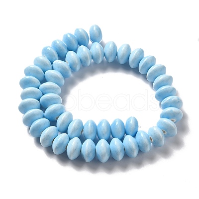 Handmade Pearlized Porcelain Beads PORC-E017-02E-1