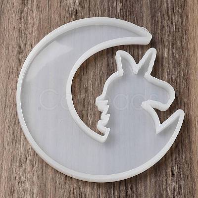 Moon DIY Silhouette Silicone Molds DIY-F148-02D-1