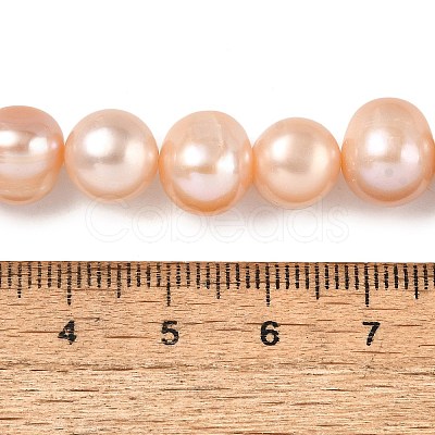 Natural Cultured Freshwater Pearl Beads Strands PEAR-I007-07U-01A-1