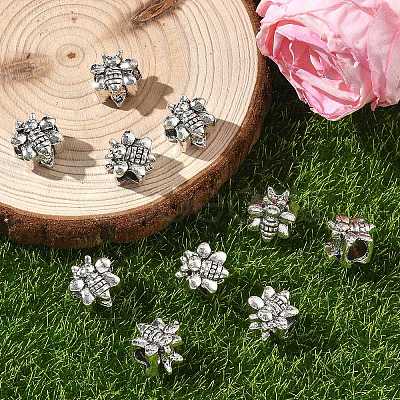 Alloy European Beads LS-X-PALLOY-S079-078AS-1