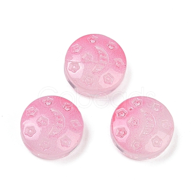 Transparent Glass Beads DGLA-E004-09M-1