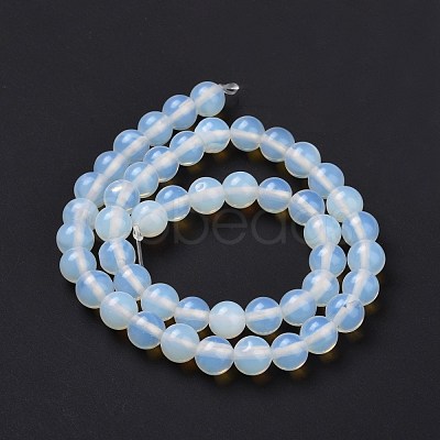Opalite Beads Strands G-P335-18-8mm-1