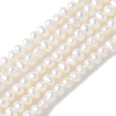 Natural Cultured Freshwater Pearl Beads Strands PEAR-I007-07F-01B-1