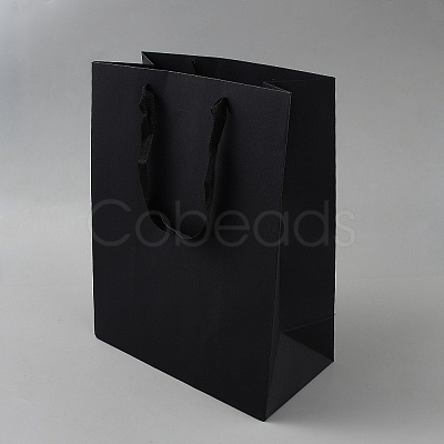 Rectangle Paper Gift Storage Tote Bags with Handle X1-ABAG-TAC0005-04C-02-1
