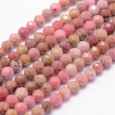 Natural Rhodonite Beads Strands G-F460-57-1