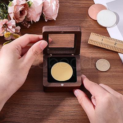 Wooden Badge Packing Magnetic Boxes CON-WH20006-017A-1