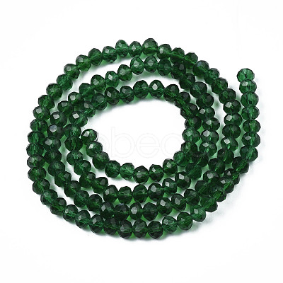 Glass Beads Strands EGLA-A034-T6mm-D24-1