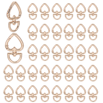 36Pcs Zinc Alloy Swivel Clasps FIND-GO0004-31-1
