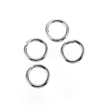Tarnish Resistant 304 Stainless Steel Open Jump Rings STAS-D448-095P-4mm-1