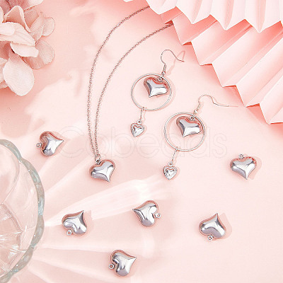 100Pcs 316 Surgical Stainless Steel Pendants STAS-SC0004-47-1