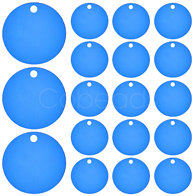25Pcs Aluminum Pendants FIND-SP0002-68B-01-1