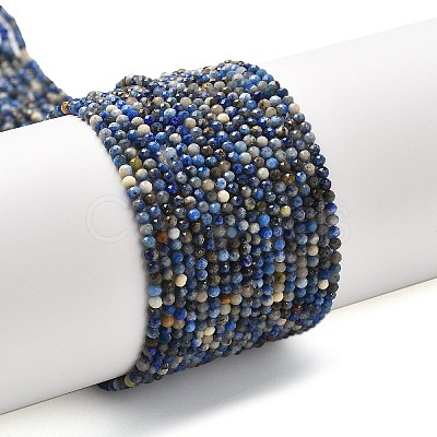 Natural Lapis Lazuli Beads Strands G-RM241221-A11-1