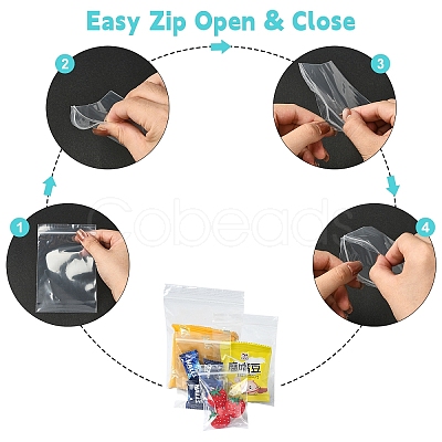 Plastic Resealable Packaging Bags OPP-YW0001-04C-1