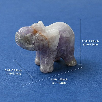 Natural Amethyst Home Decorations DJEW-YW0001-04B-1