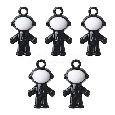 Baking Paint Alloy Pendants FIND-YW0002-12A-1