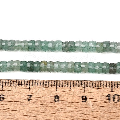 Natural Green Aventurine Beads Strands LS-G-Q606-46A-05-1