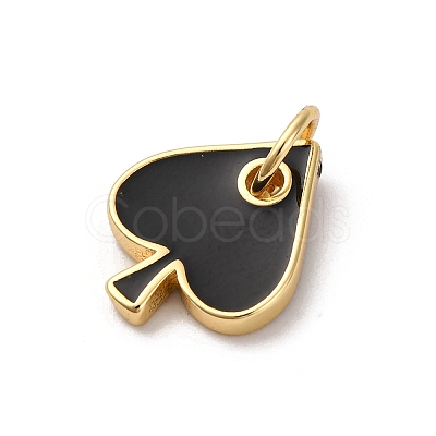 Brass Enamel Charms KK-Q098-25G-A02-1