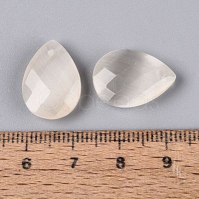 Cat Eye Pendants G-N362-13S-1