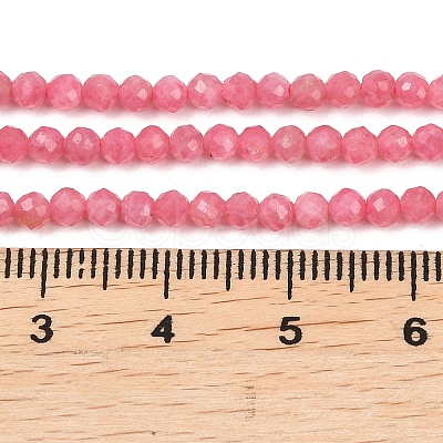 Natural Rhodonite Beads Strands G-B175-D05-3mm-1