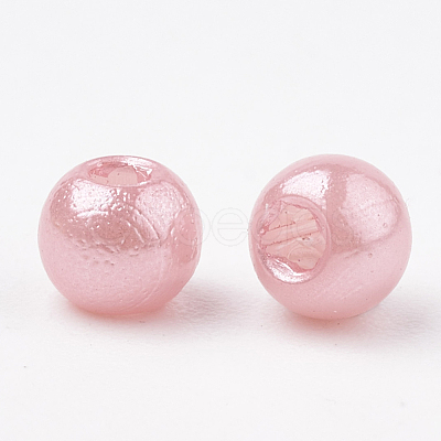 ABS Plastic Beads OACR-Q004-8mm-08-1